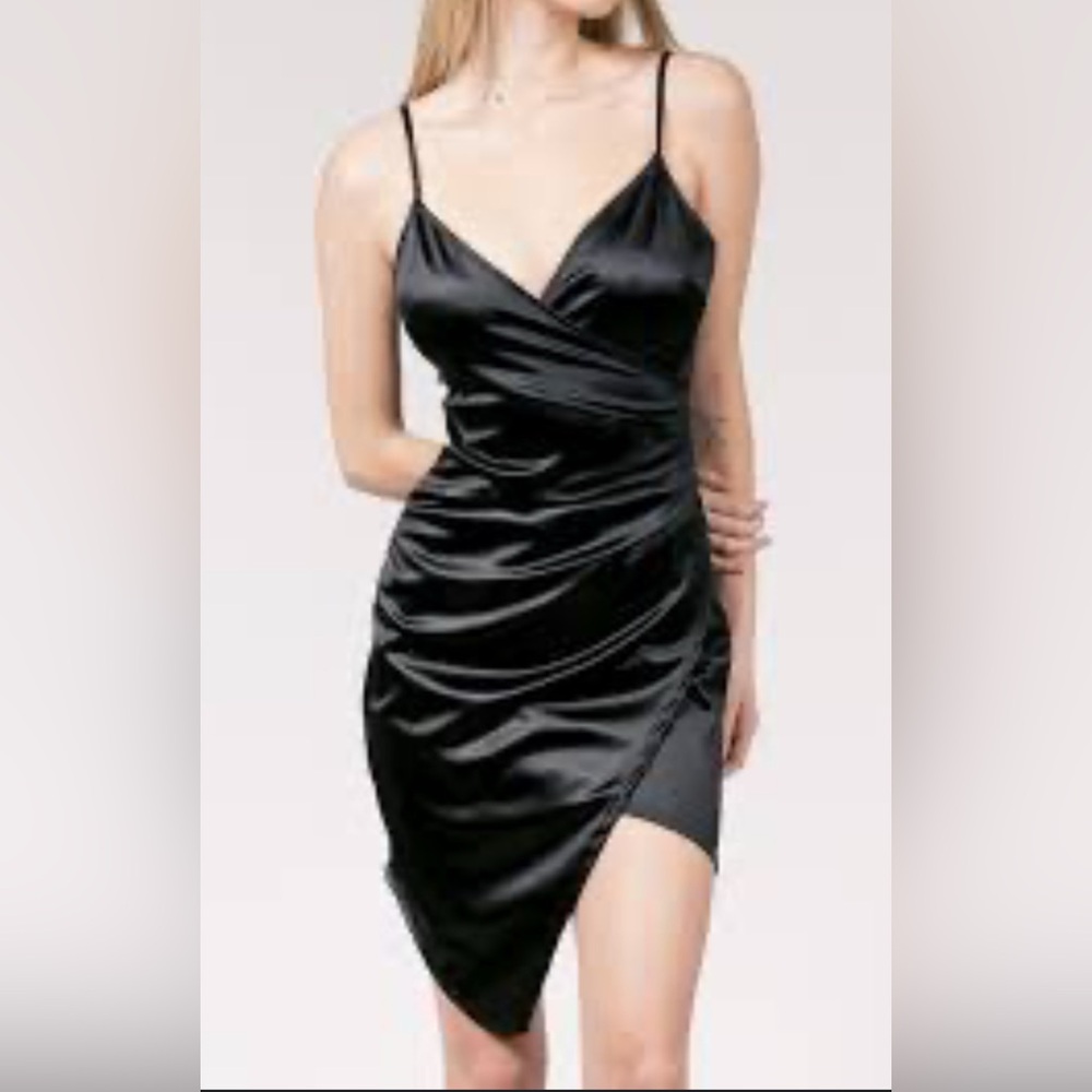 NWT Black formal mini dress